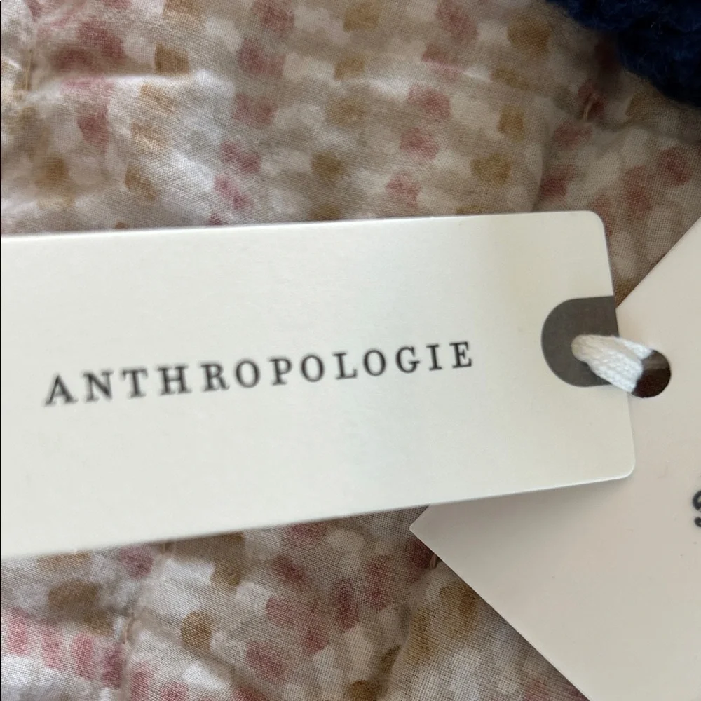 Anthropologie Navy and Olive Knit Beanie - Picture 4 of 7